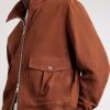 Suede Blouson Jacket - CU Suede Blouson Jacket - CU