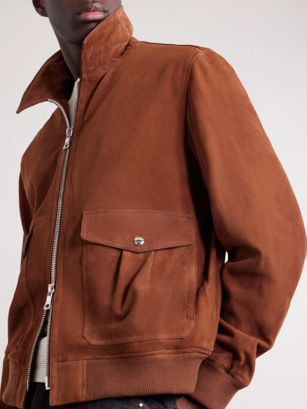Suede Blouson Jacket - CU Suede Blouson Jacket - CU