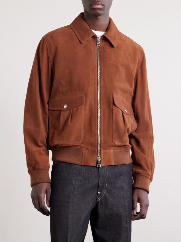 Suede Blouson Jacket - FR Suede Blouson Jacket - FR