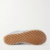 Orbit Flash Suede-Trimmed Metallic Leather Sneakers - E1 Orbit Flash Suede-Trimmed Metallic Leather Sneakers - E1