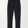 Renato Straight-Leg Pleated Twill Trousers Renato Straight-Leg Pleated Twill Trousers