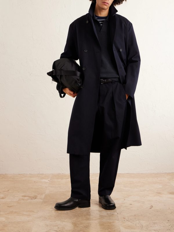 Renato Straight-Leg Pleated Twill Trousers - OU Renato Straight-Leg Pleated Twill Trousers - OU