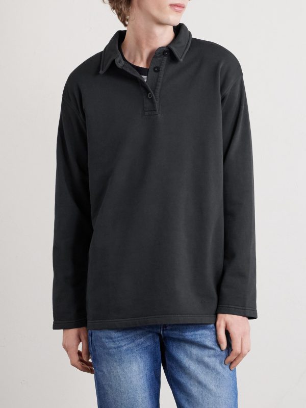 Logo-Embroidered Cotton-Jersey Polo Shirt - FR Logo-Embroidered Cotton-Jersey Polo Shirt - FR