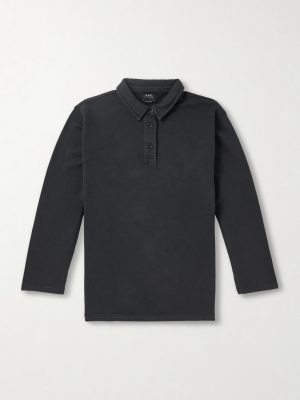 Logo-Embroidered Cotton-Jersey Polo Shirt
