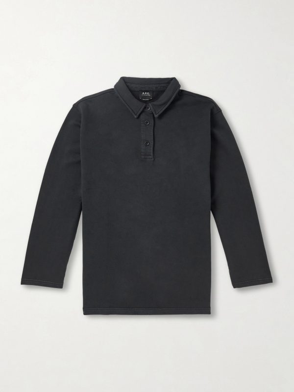Logo-Embroidered Cotton-Jersey Polo Shirt Logo-Embroidered Cotton-Jersey Polo Shirt
