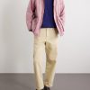 Ville Cropped Straight-Leg Cotton-Gabardine Chinos - OU