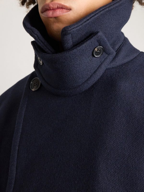 Andy Double-Breasted Wool-Blend Coat - CU Andy Double-Breasted Wool-Blend Coat - CU