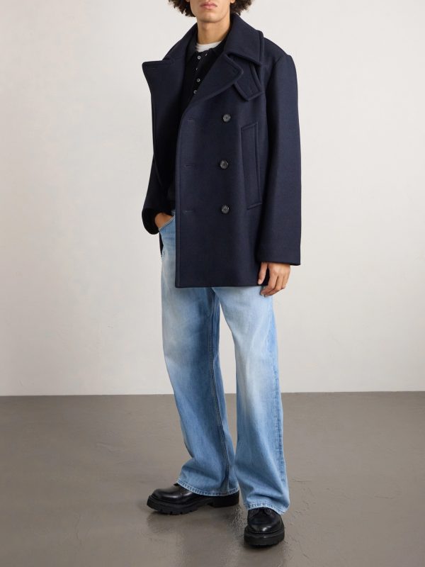 Andy Double-Breasted Wool-Blend Coat - OU Andy Double-Breasted Wool-Blend Coat - OU