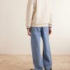 Logo-Embroidered Cotton-Blend Jersey Sweatshirt - BK Logo-Embroidered Cotton-Blend Jersey Sweatshirt - BK