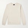 Logo-Embroidered Cotton-Blend Jersey Sweatshirt Logo-Embroidered Cotton-Blend Jersey Sweatshirt