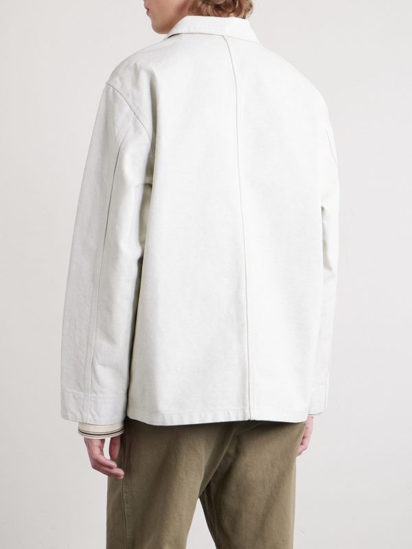 Cotton-Canvas Overshirt - BK Cotton-Canvas Overshirt - BK