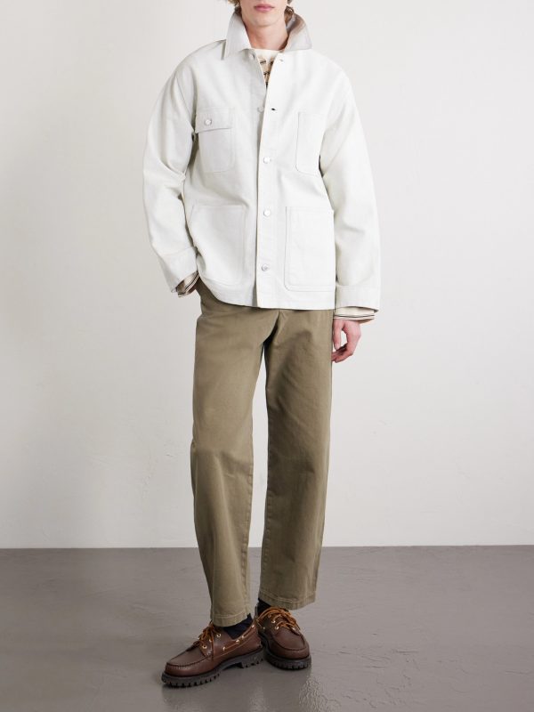 Cotton-Canvas Overshirt - OU Cotton-Canvas Overshirt - OU