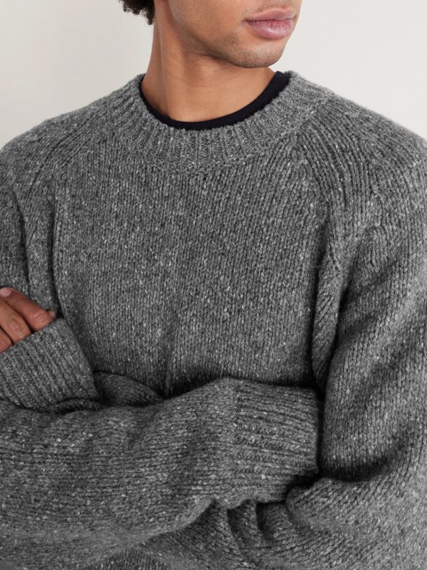Harris Flecked Virgin Wool Sweater - CU