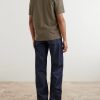Rescue Straight-Leg Selvedge Jeans - BK Rescue Straight-Leg Selvedge Jeans - BK