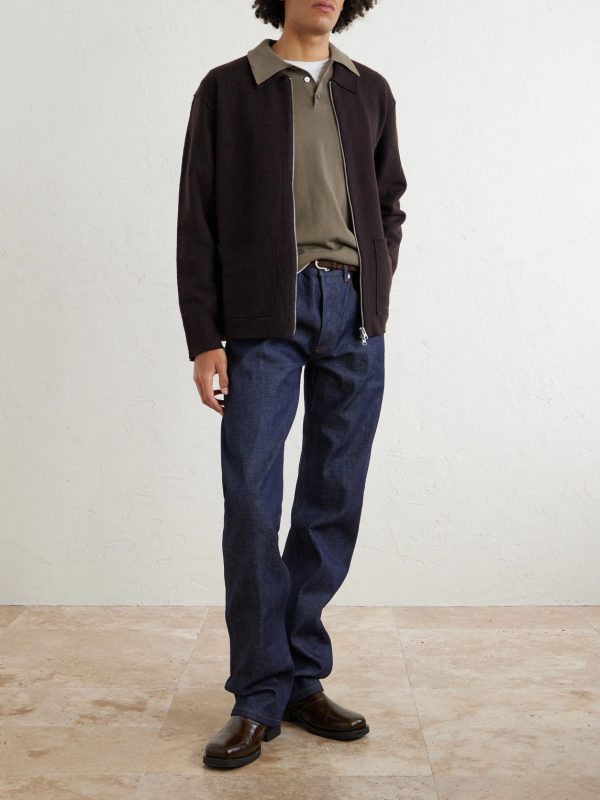 Rescue Straight-Leg Selvedge Jeans - OU Rescue Straight-Leg Selvedge Jeans - OU