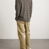 Striped Organic Cotton-Jersey Polo Shirt - BK