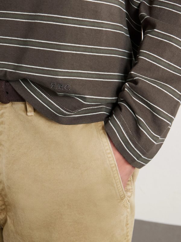 Striped Organic Cotton-Jersey Polo Shirt - CU