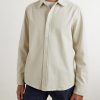 Logo-Embroidered Cotton-Twill Overshirt - FR Logo-Embroidered Cotton-Twill Overshirt - FR