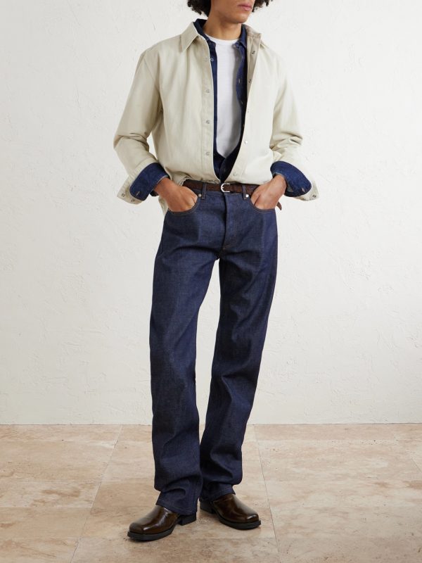Logo-Embroidered Cotton-Twill Overshirt - OU Logo-Embroidered Cotton-Twill Overshirt - OU