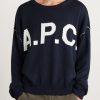 Logo-Intarsia Wool-Blend Sweater - FR Logo-Intarsia Wool-Blend Sweater - FR
