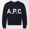 Logo-Intarsia Wool-Blend Sweater Logo-Intarsia Wool-Blend Sweater