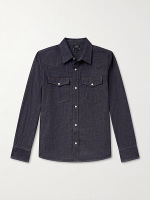 Organic Cotton-Chambray Shirt
