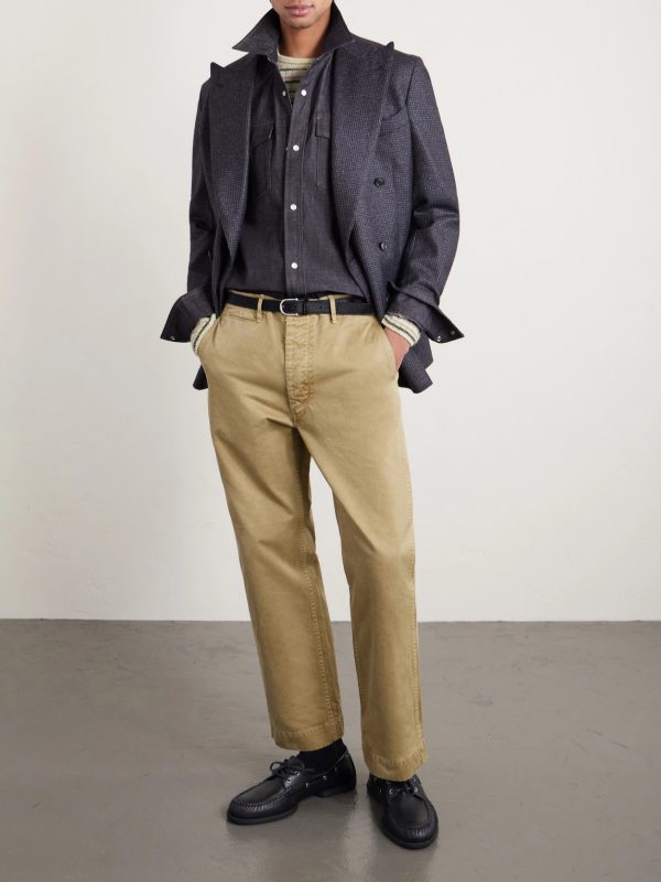 Organic Cotton-Chambray Shirt - OU Organic Cotton-Chambray Shirt - OU