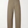 Ville Cropped Straight-Leg Cotton-Gabardine Chinos Ville Cropped Straight-Leg Cotton-Gabardine Chinos