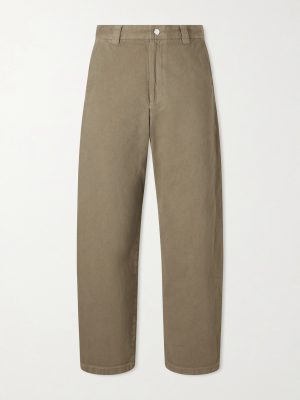 Ville Cropped Straight-Leg Cotton-Gabardine Chinos Ville Cropped Straight-Leg Cotton-Gabardine Chinos