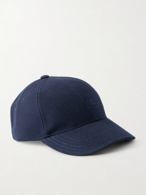Charlie Logo-Embroidered Cotton-Blend Canvas Baseball Cap