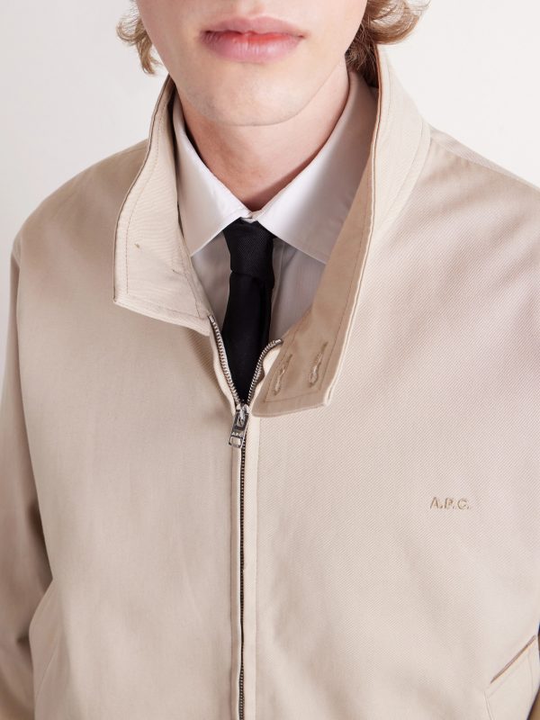 Cotton Twill Blouson Jacket - CU