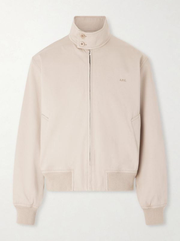 Cotton Twill Blouson Jacket