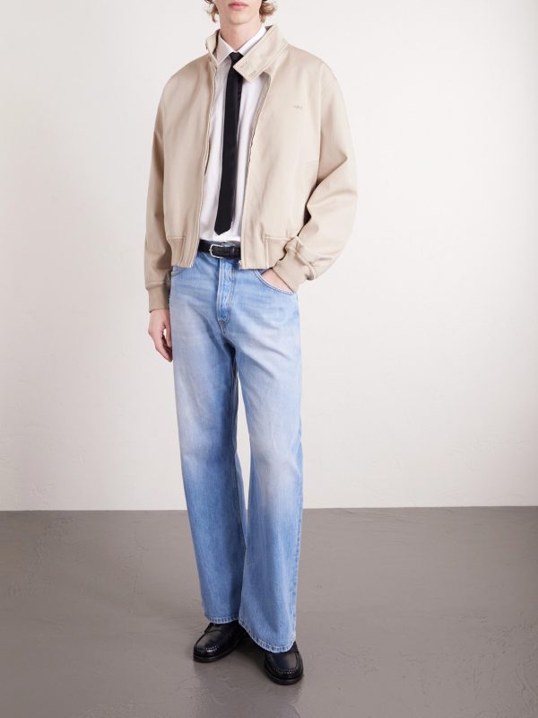 Cotton Twill Blouson Jacket - OU