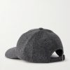 Charlie Logo-Embroidered Wool Baseball Cap - BK Charlie Logo-Embroidered Wool Baseball Cap - BK