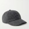 Charlie Logo-Embroidered Wool Baseball Cap Charlie Logo-Embroidered Wool Baseball Cap
