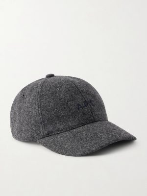Charlie Logo-Embroidered Wool Baseball Cap