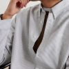 Greg Pinstriped Cotton Oxford Shirt - CU Greg Pinstriped Cotton Oxford Shirt - CU