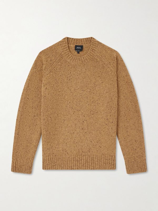 Harris Flecked Virgin Wool Sweater Harris Flecked Virgin Wool Sweater