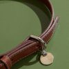 Toutou Logo-Print Leather Dog Collar - CU Toutou Logo-Print Leather Dog Collar - CU