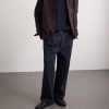 Oversized Ribbed Wool and Cashmere-Blend Polo Sweater - OU Oversized Ribbed Wool and Cashmere-Blend Polo Sweater - OU