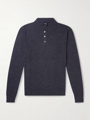Wool Polo Shirt Wool Polo Shirt