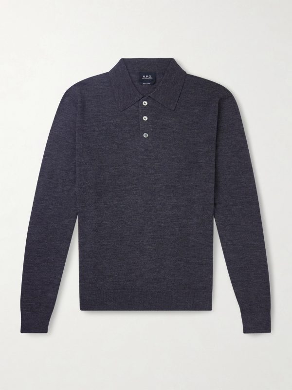 Wool Polo Shirt Wool Polo Shirt