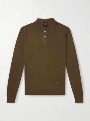 Wool Polo Shirt Wool Polo Shirt