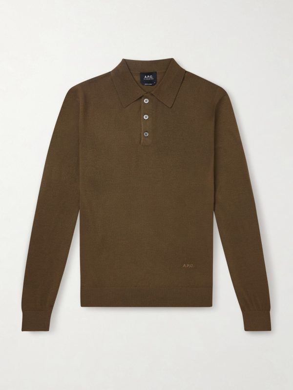 Wool Polo Shirt Wool Polo Shirt