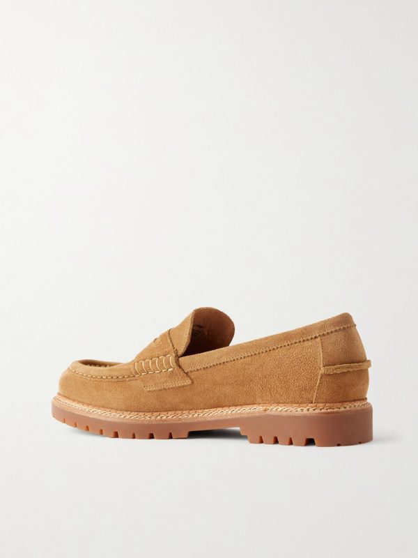 Jett Suede Penny Loafers - BK Jett Suede Penny Loafers - BK