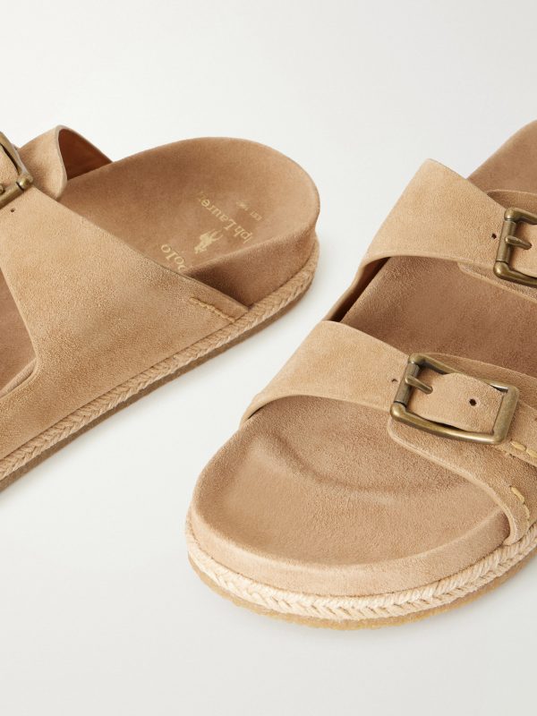 Turbach Buckled Suede Sandals - CU Turbach Buckled Suede Sandals - CU