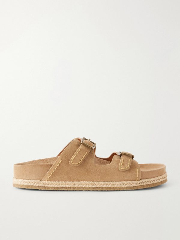 Turbach Buckled Suede Sandals Turbach Buckled Suede Sandals