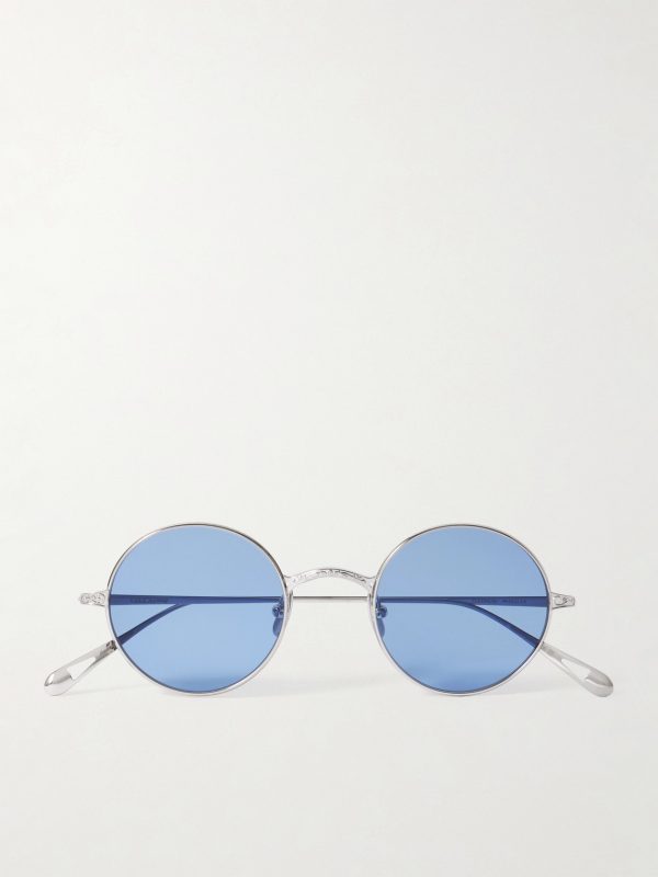+ Ozzy Osbourne GLCOzzy Round-Frame Titanium Sunglasses + Ozzy Osbourne GLCOzzy Round-Frame Titanium Sunglasses