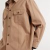 Logo-Appliquéd Cotton-Gabardine Overshirt - CU