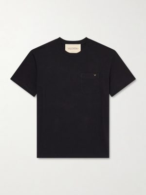 VGold Cotton-Jersey T-Shirt